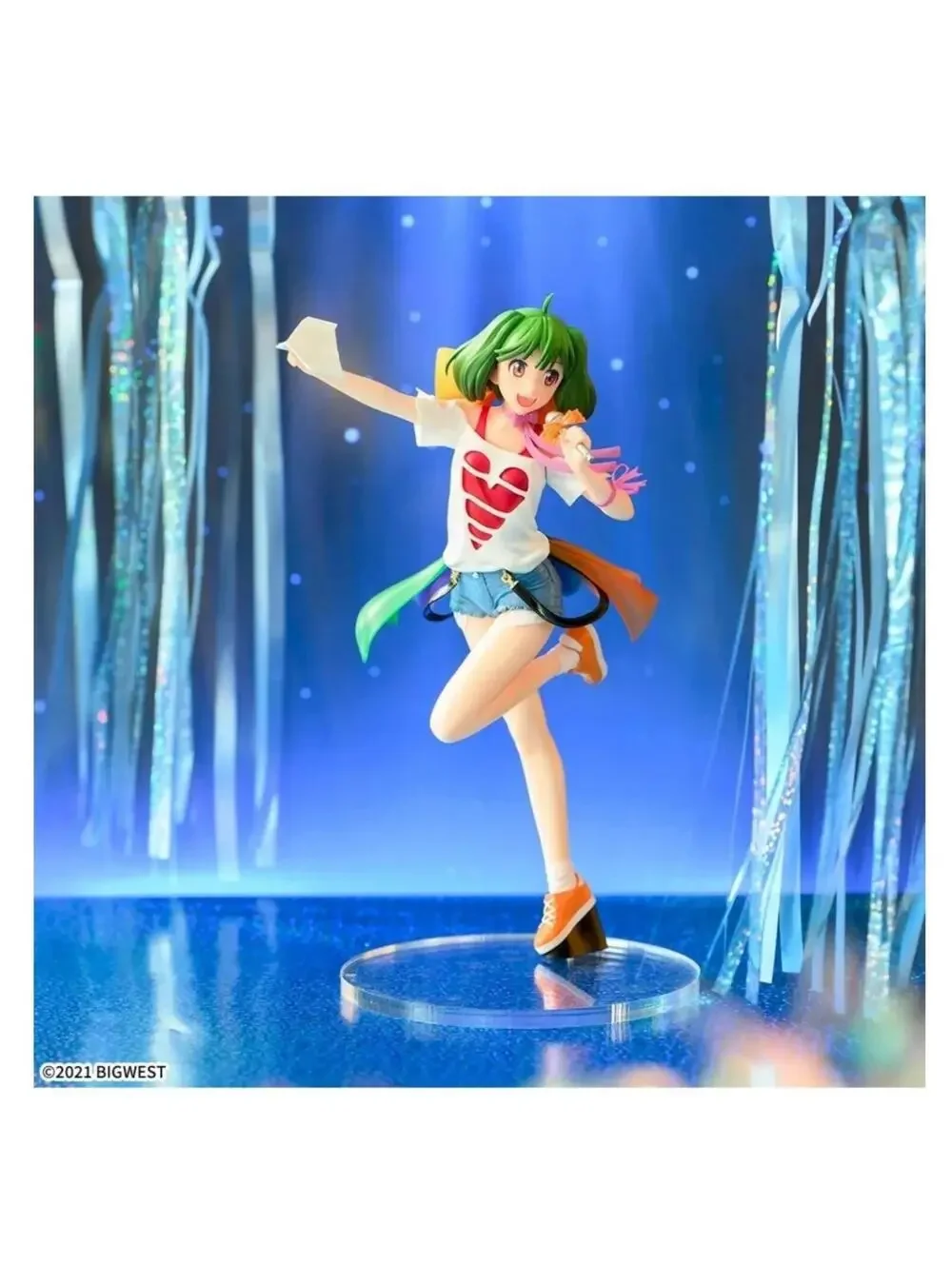 Bandai Macross Frontier Ranka Lee Figure  Multicolor Excellent Anime